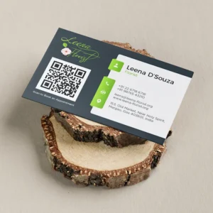 QR Code Visiting Card
